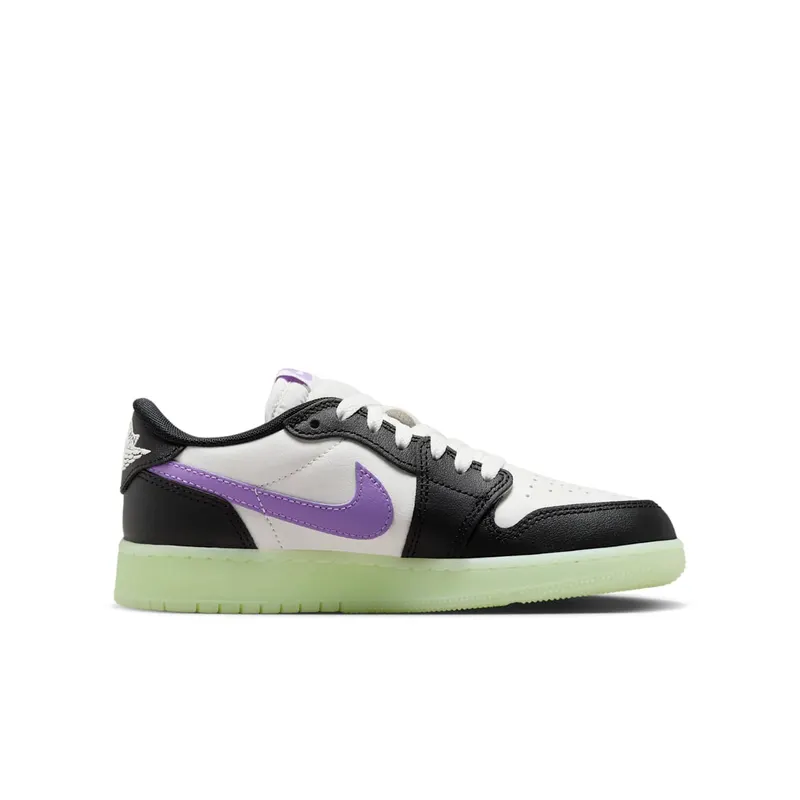 Air Jordan 1 Low GS “Black Raspberry” (HF0410-001)