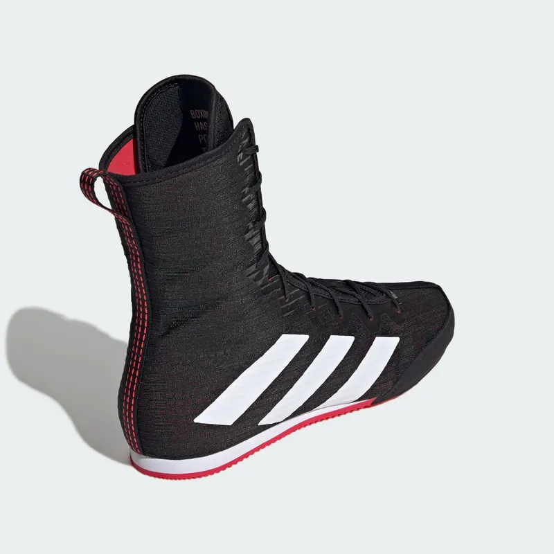 Adidas Box Hog 4 Core Black / Cloud White / Pure Ruby (IH2730)