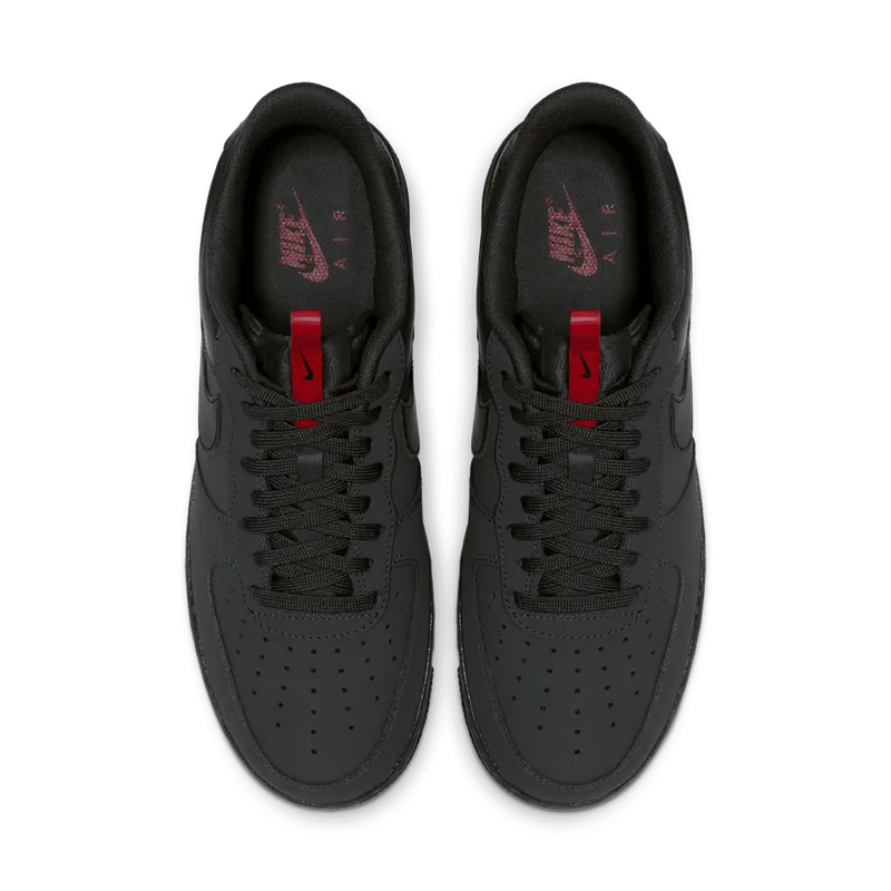 Nike Air Force 1 Low Anthracite Anthracite/University Red-Black-Black (BQ4326-001)