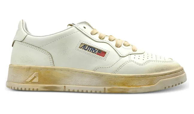 Autry Sup Vint Lace-up “Neutrals” (AVLW SV07)