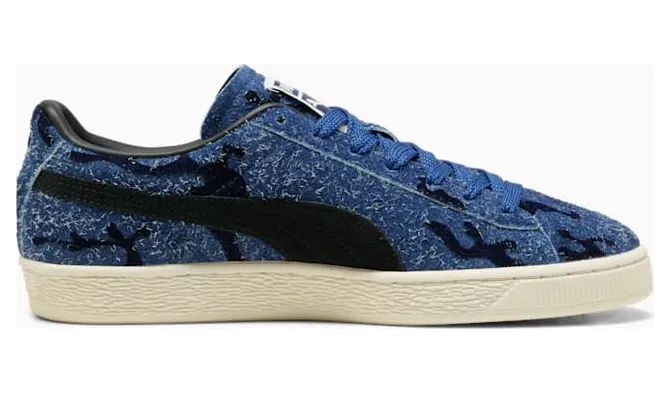 Puma Suede Flock Blue Jewel Club Navy (406919-01)