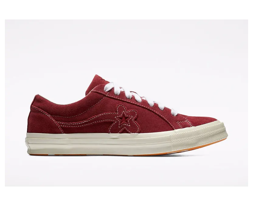 Converse Golf Le Fleur x One Star Ox ‘Mono Red’ Rhubarb (162132C)
