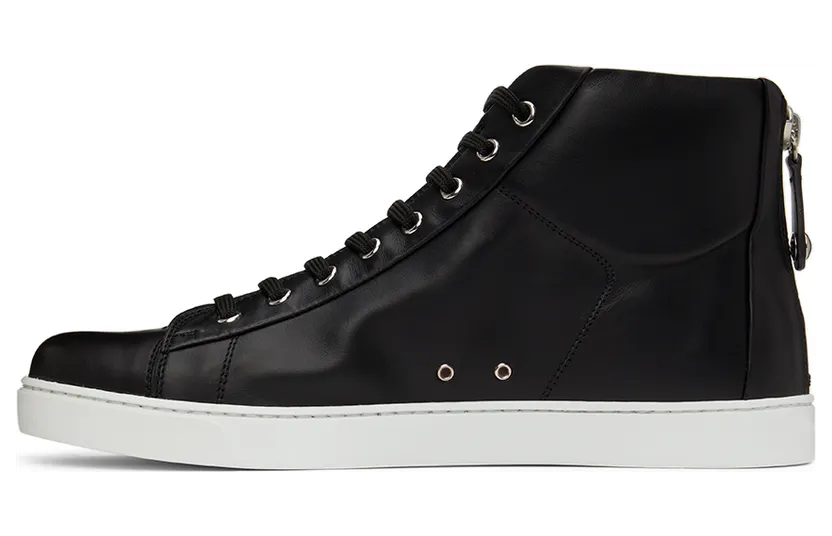 Gianvito Rossi White High Top Sneakers (S28240-M1WHT-CLN) (3)