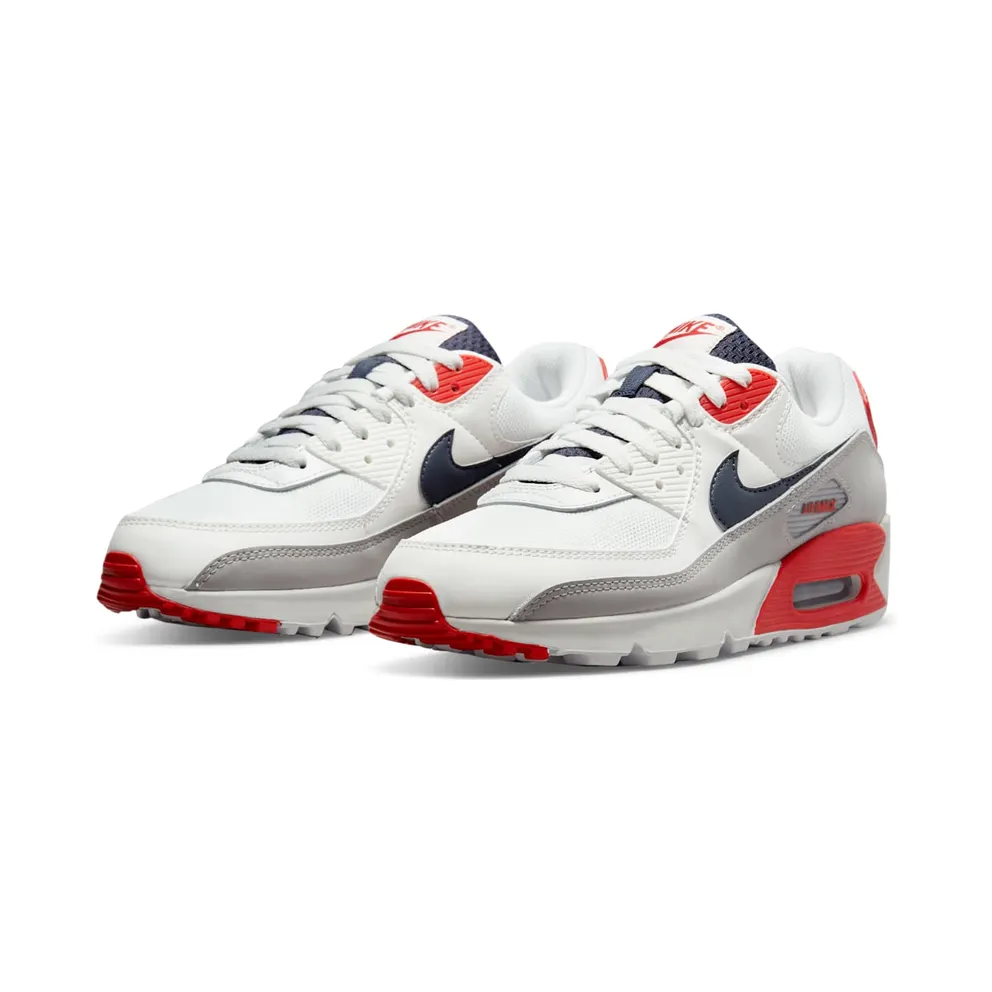 Nike Air Max 90 USA (2021) – “White / Red-navy” (DB0625-101)