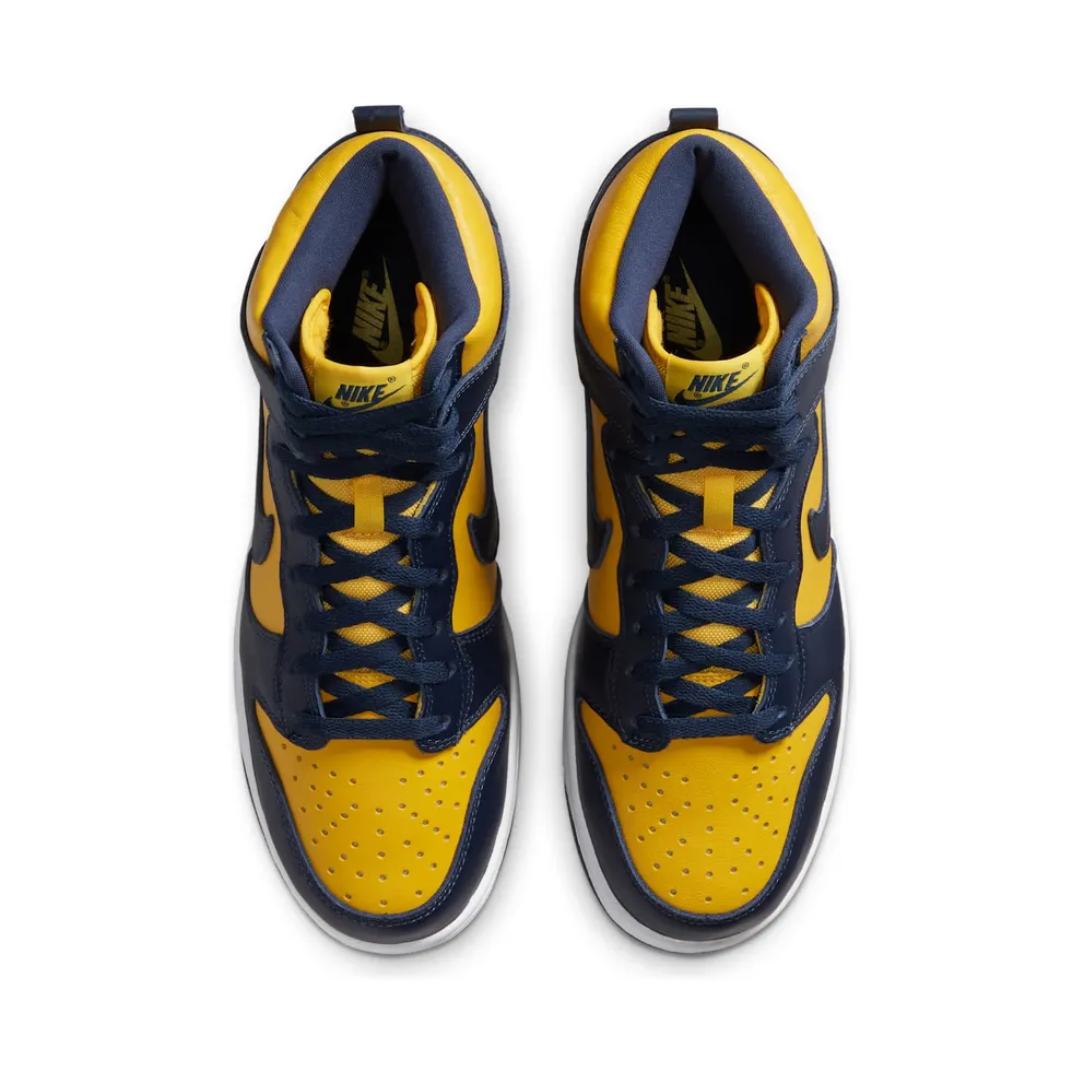 Nike Dunk High Michigan (2020) Varsity Maize/Midnight Navy-Midnight Navy (CZ8149-700)