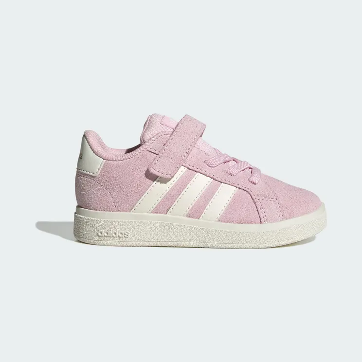 Adidas Grand Court 2.0 “Clear Pink / Off White / Gold Metallic” (JR0781)