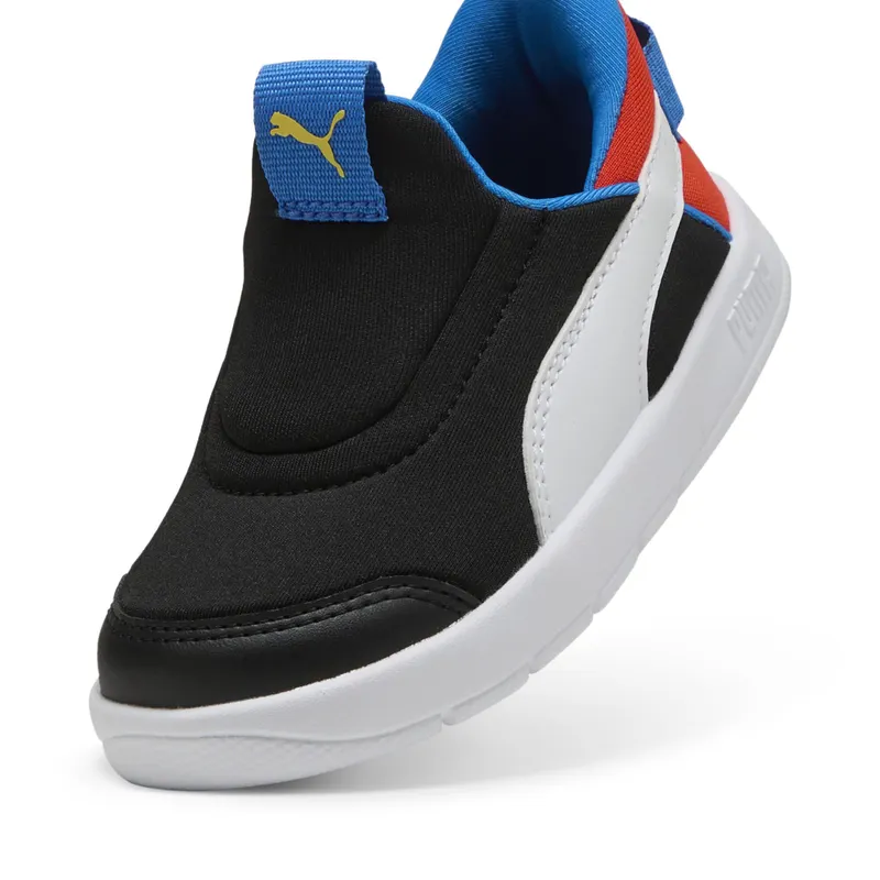 Puma Courtflex v3 SLIPTECH™ “Puma Black / Puma White / Redmazing” (399735_01)
