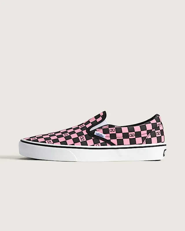 Vans Classic Slip-On Valentino Garavani Checkerboard Pink (VN000XW46X7)