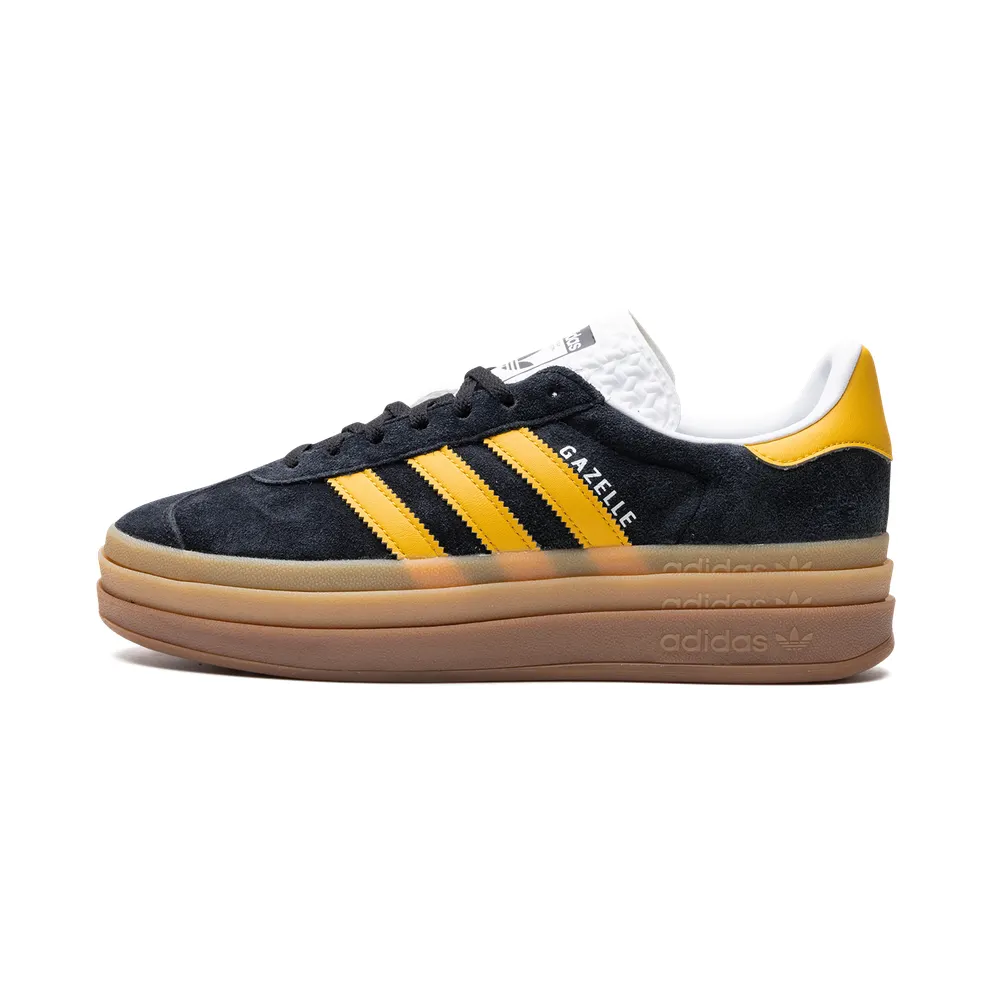 adidas Gazelle Bold W Core Black / Bold Gold / Footwear White (IE0422)