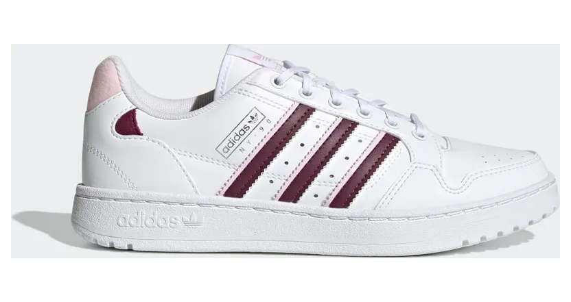 adidas Originals New York City 90 Stripes Primegreen Damen Sneaker weiß (H03100)
