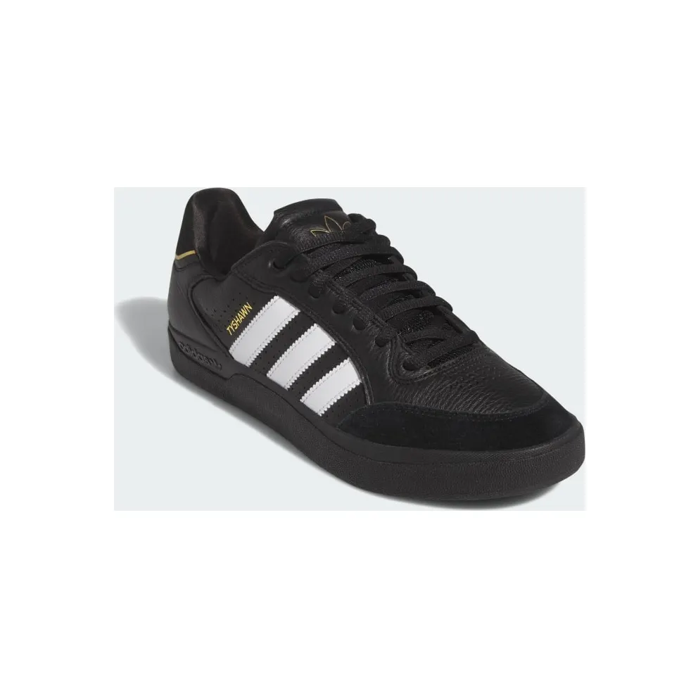 adidas Tyshawn Low Core Black / Cloud White / Gold Metallic (IE3124)