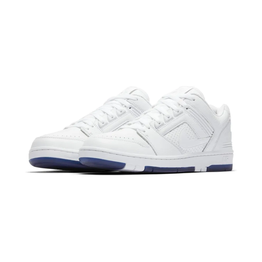 Nike SB Air Force 2 Low Kevin Bradley White/White-Blue Void (AO0298-114)
