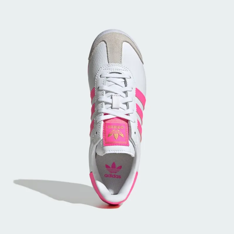 Adidas Samoa Cloud White / Lucid Pink / Gold Metallic (JQ5093)