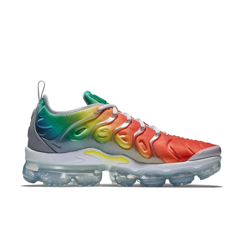 Nike Air VaporMax Plus Rainbow White/White-Neptune Blue-Dynamic Yellow (924453-103)