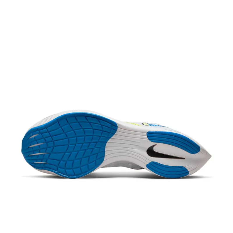Nike ZoomX Vaporfly Next% 2 “White Volt Racer Blue” (CU4111-103)