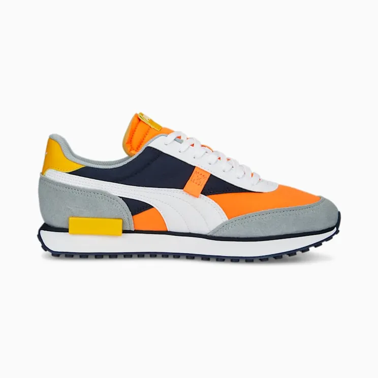 Puma Future Rider Play On Wit/Oranje (371149-92)