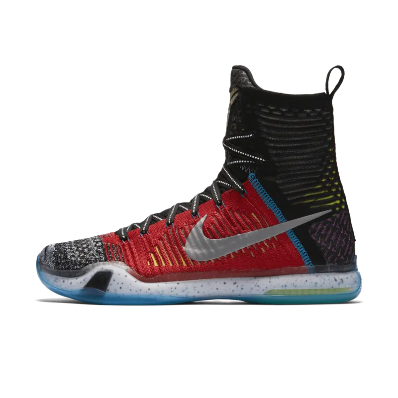 Nike Kobe 10 Elite High What the Multi-Color/Reflective Silver (815810-900)