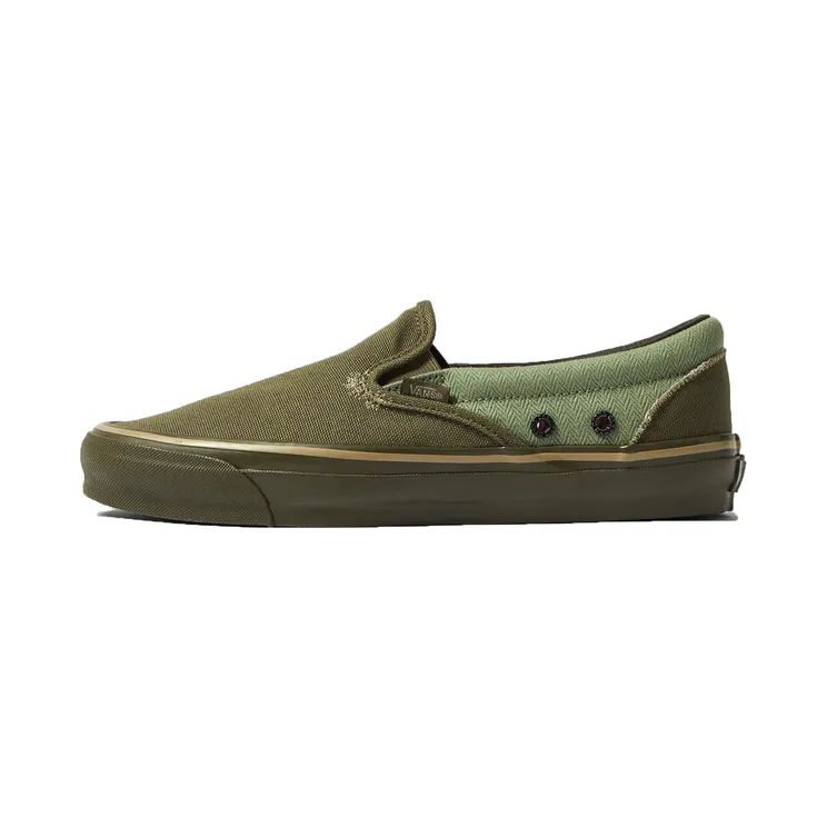 Vans x Nigel Cabourn UA OG Classic Slip-On LX USMC Army Mix (VN0A45JK9TA1)