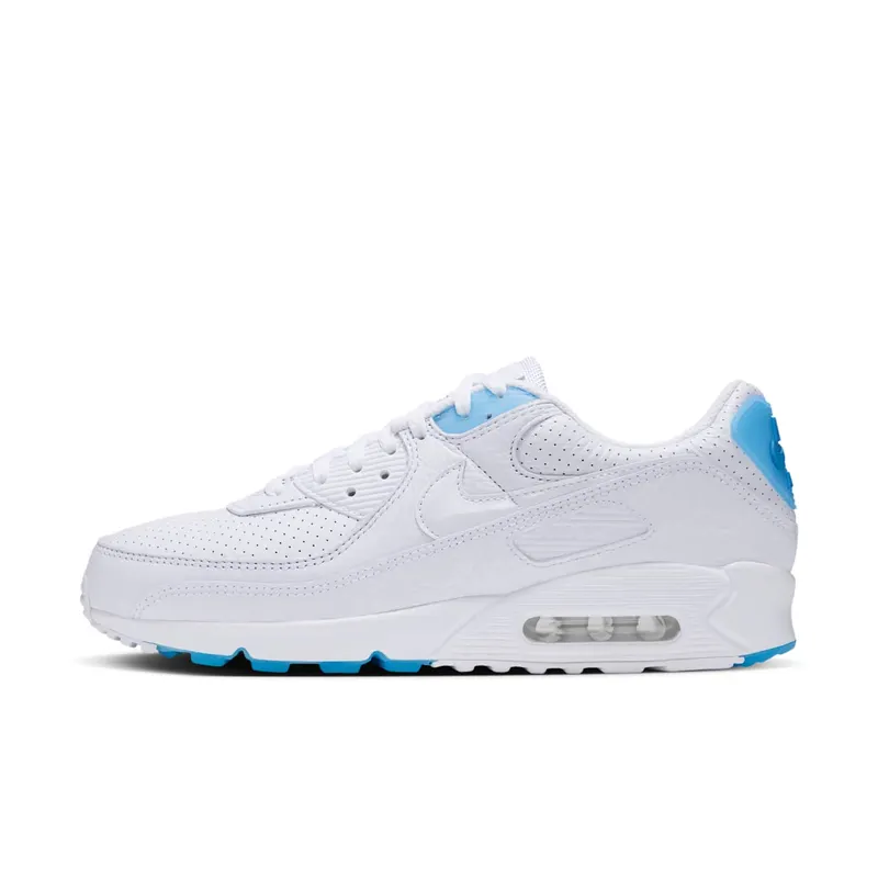 Nike Air Max 90 “White / Aurora Blue” (IZ2746-100)