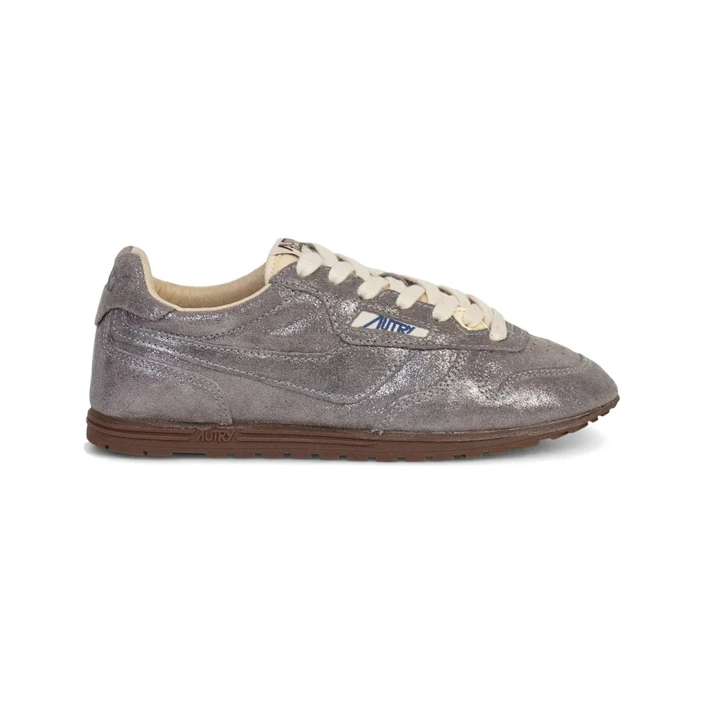 Autry Windspin Low Silver Ivory Glitter (WSLW-OY01)