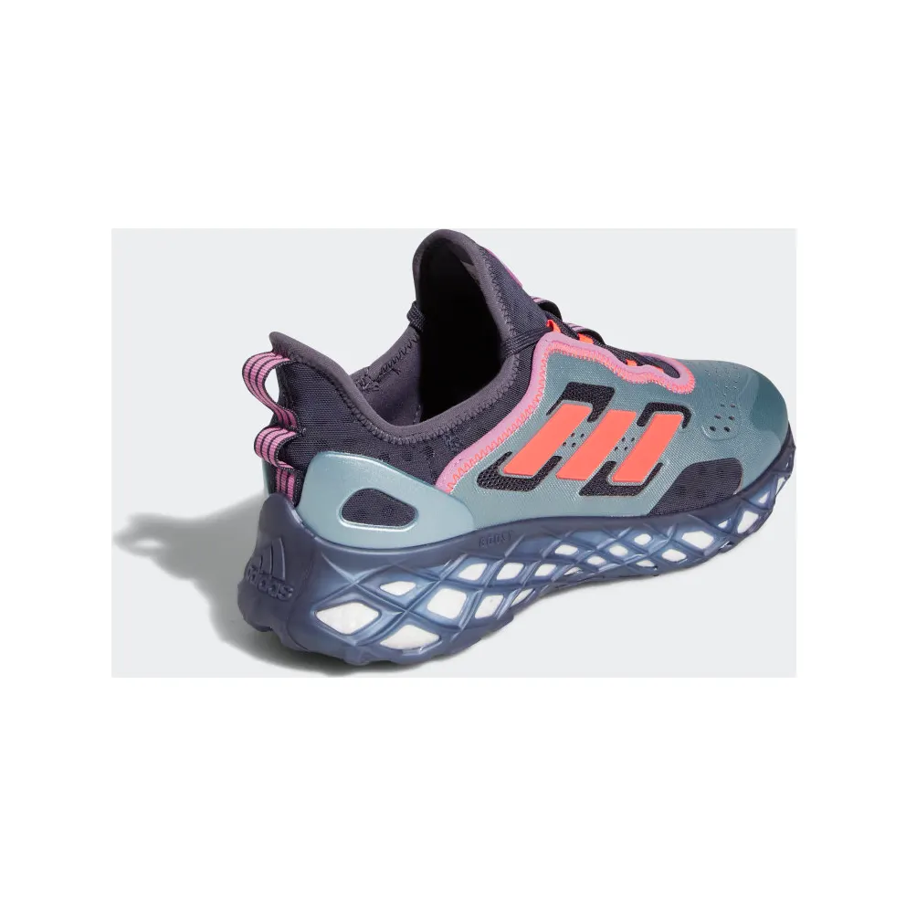 Adidas Web BOOST Running Sportswear Lifestyle Magic Grey Met / Impact Orange / Shadow Navy (GZ6444)
