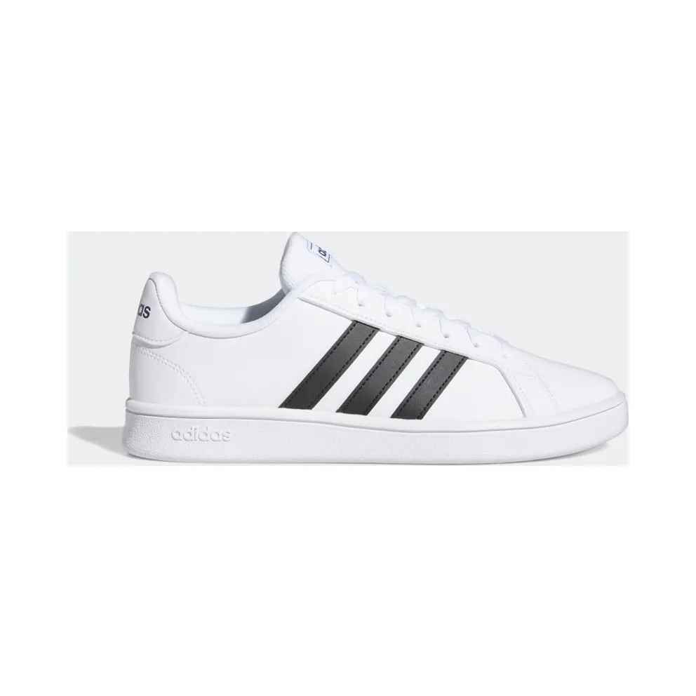 Adidas Grand Court Base Cloud White / Core Black / Dark Blue (EE7904)