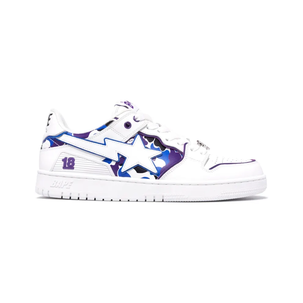 A Bathing Ape Sk8 Sta Hong Kong 18th Anniversary (1K22191302-WHT)