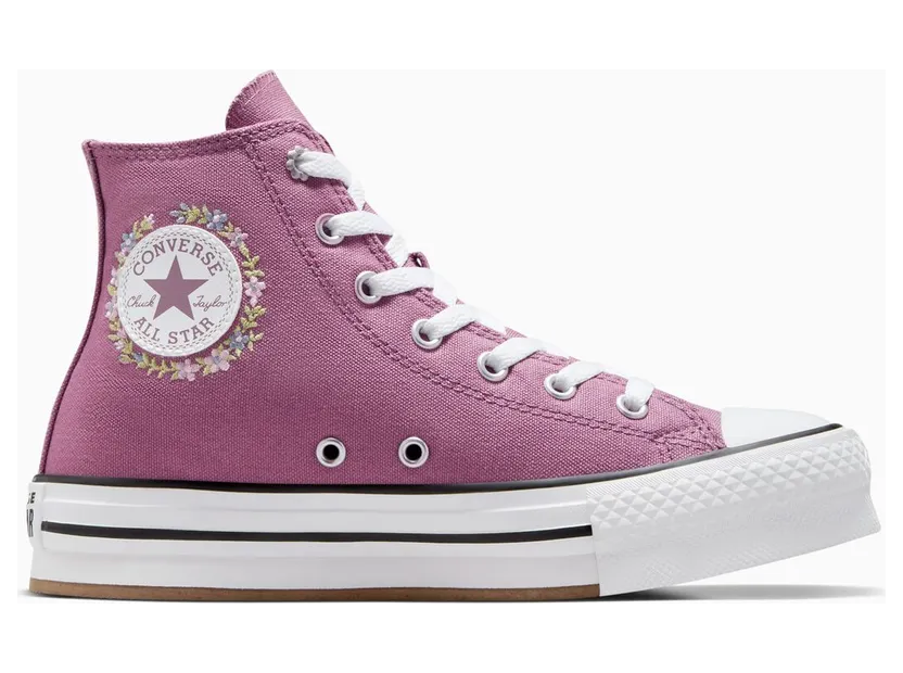Converse Chuck Taylor All Star EVA Lift Platform Feline Florals Dreamy Dahlia/white/black