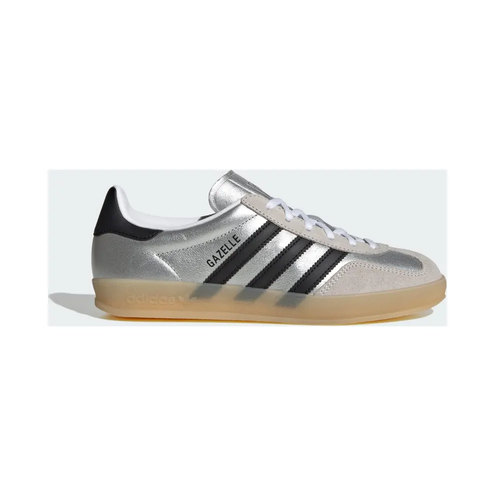 Adidas Gazelle Indoor Grey One / Core Black / Silver Metallic (HP7215)