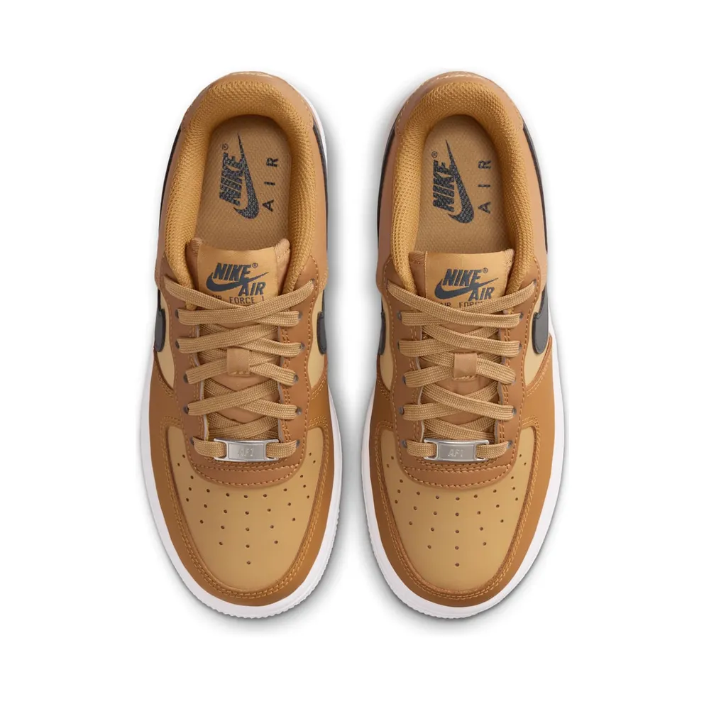 Nike Air Force 1 Low Wheat Club Gold White Anthracite (CT3839-700)
