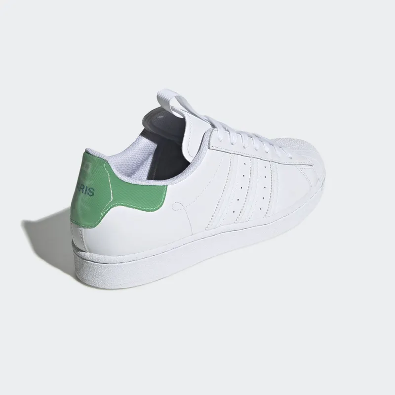 adidas Superstar Paris City Pack White/Green/Blue (FW2847)