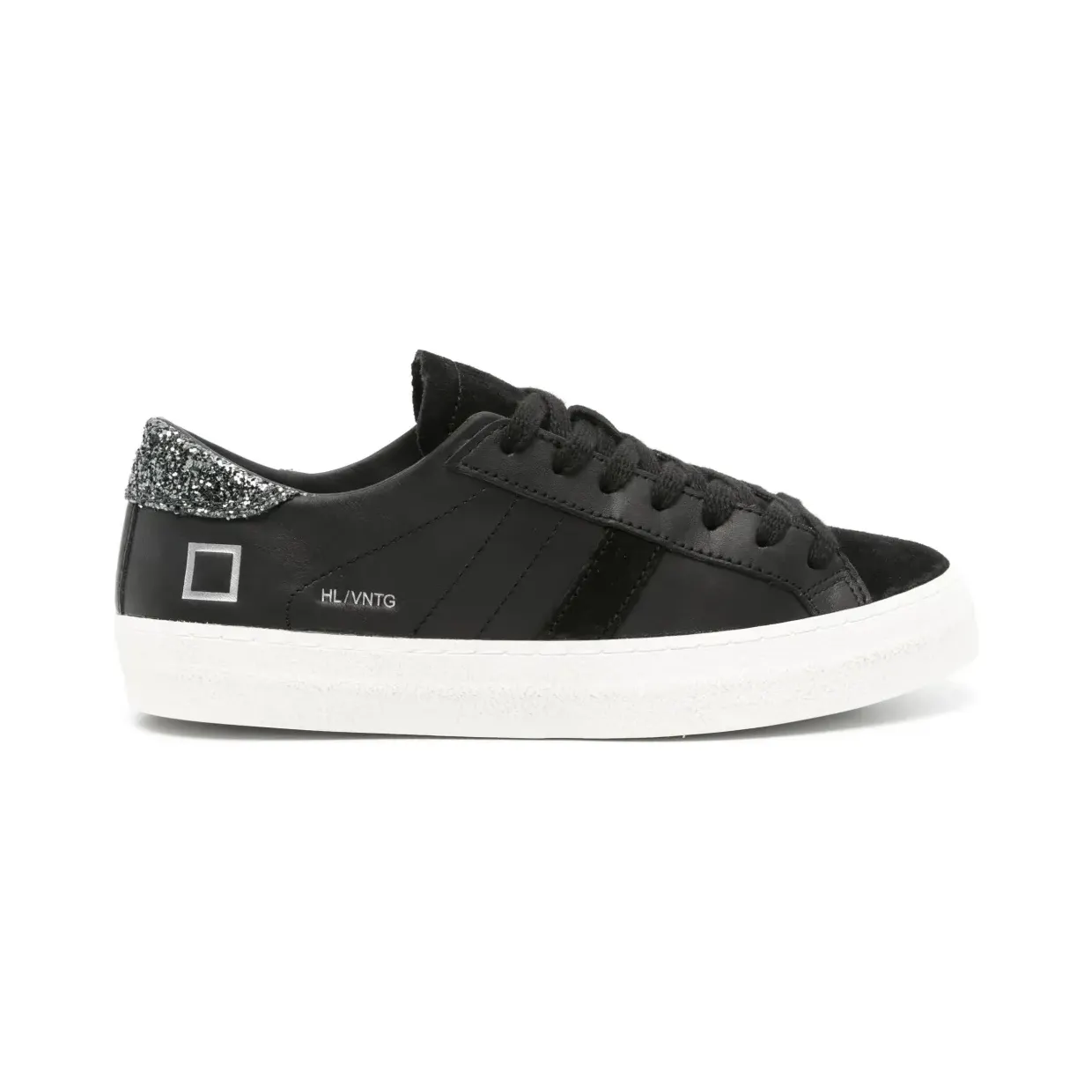 D.A.T.E. Hill Low “Black” (W411HLVCBK)