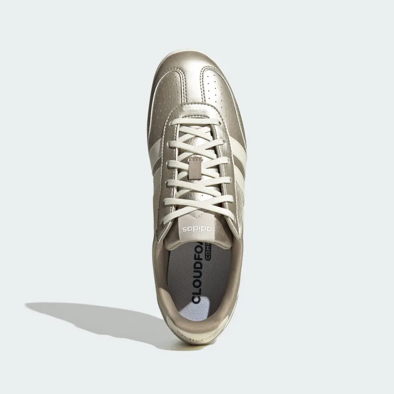 Adidas BARREDA LO-Shoes Cyber Metallic / Off White / Beige (HQ7383)