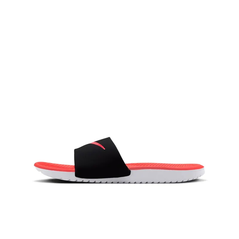 Nike Kawa Slide Black White Bright Crimson (FJ8812-003)