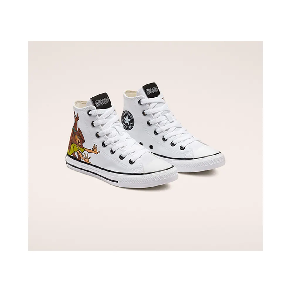 Converse Chuck Taylor All-Star Hi Scooby-Doo Good Guys Bad Guys (GS) White/Multi-Black (669077F)