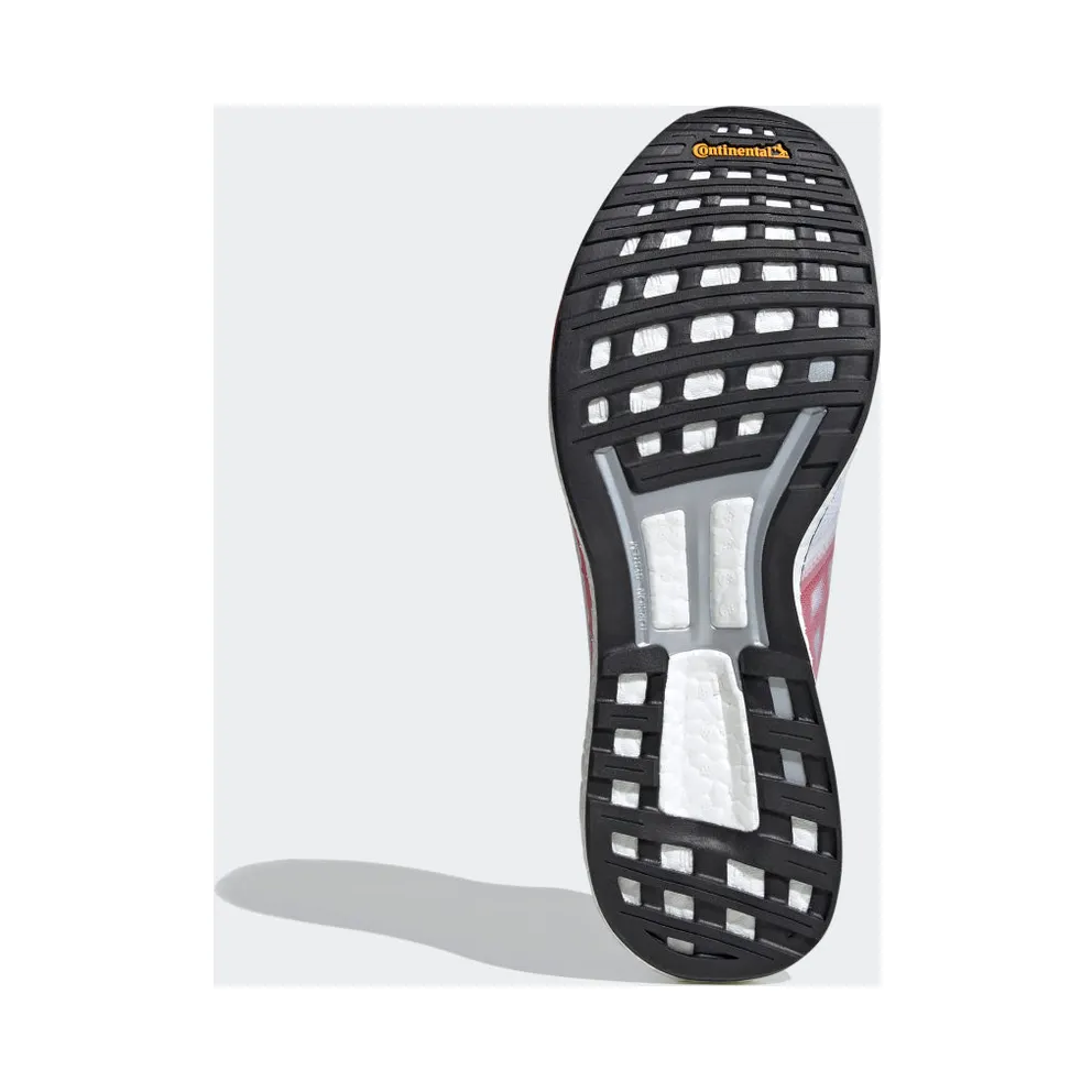 Adidas Adizero Boston 9 ‘White Scarlet’ Cloud White/Silver Metallic/Scarlet (FX8499)