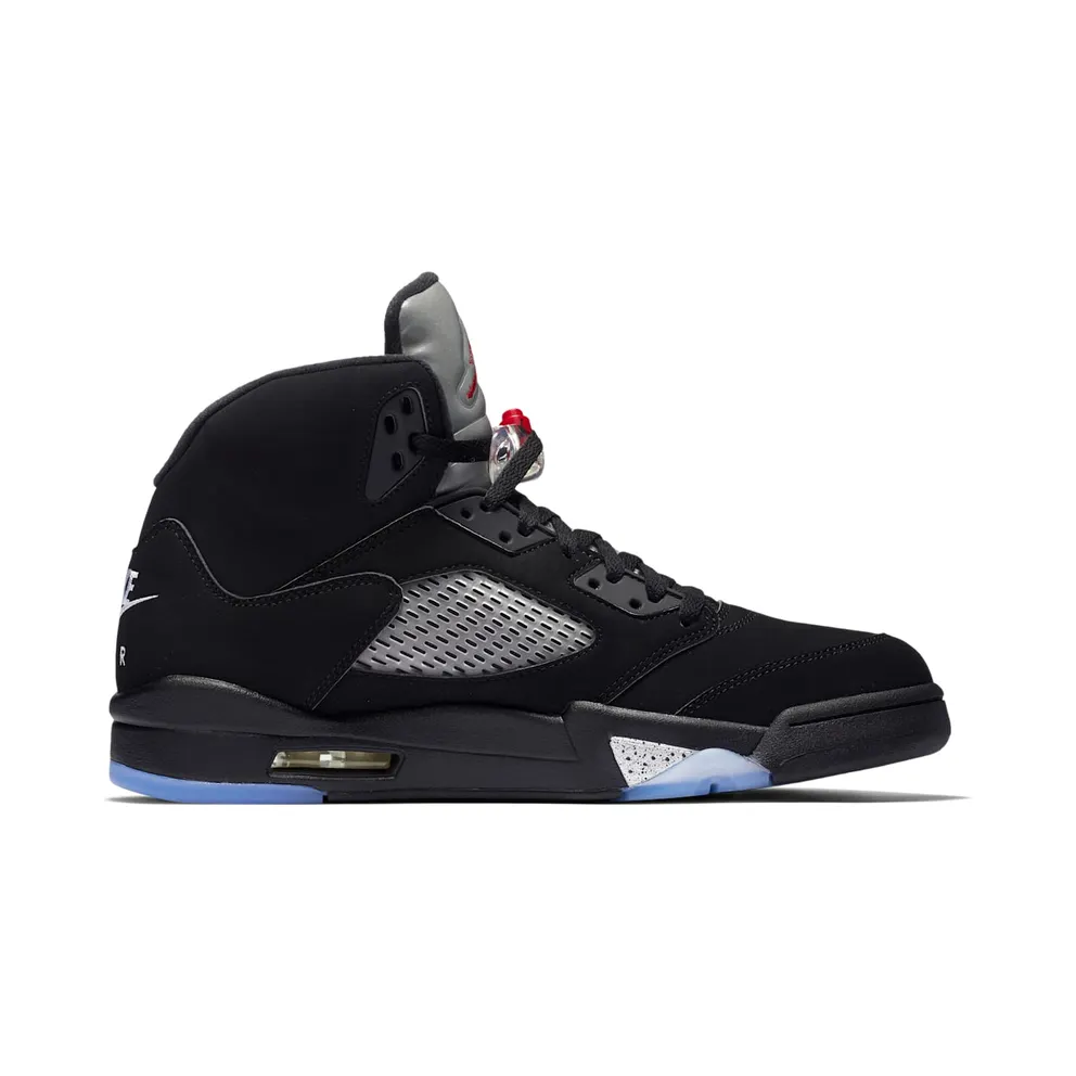 Air Jordan Nike AJ 5 V Retro Black Metallic (2016) (845035-003)