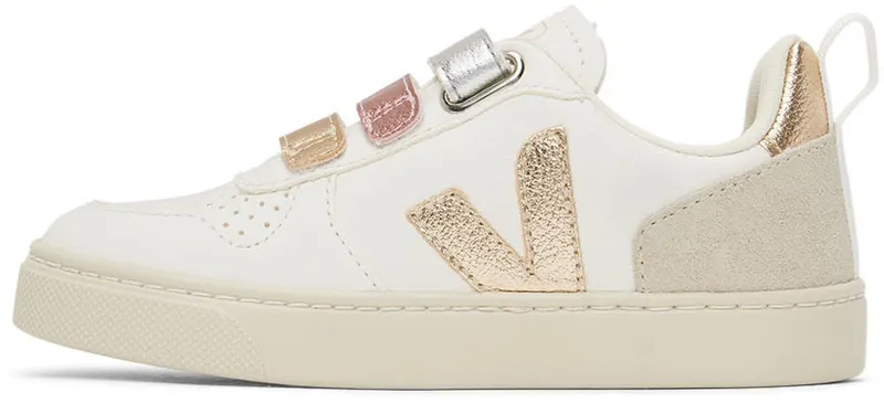 VEJA Kids White & Multicolor V-10 (CV0502894C)