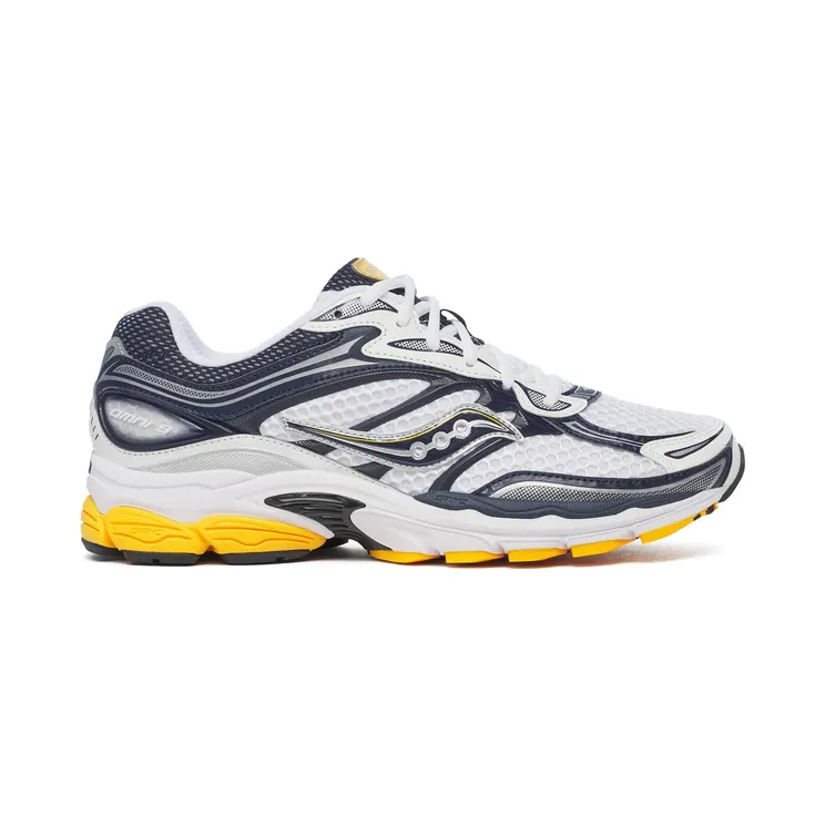 Saucony ProGrid Omni 9 White Navy Yellow (S70739-24)