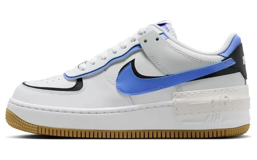 Nike Air Force 1 Low Shadow White Photon Dust Royal Pulse (DZ1847-109)