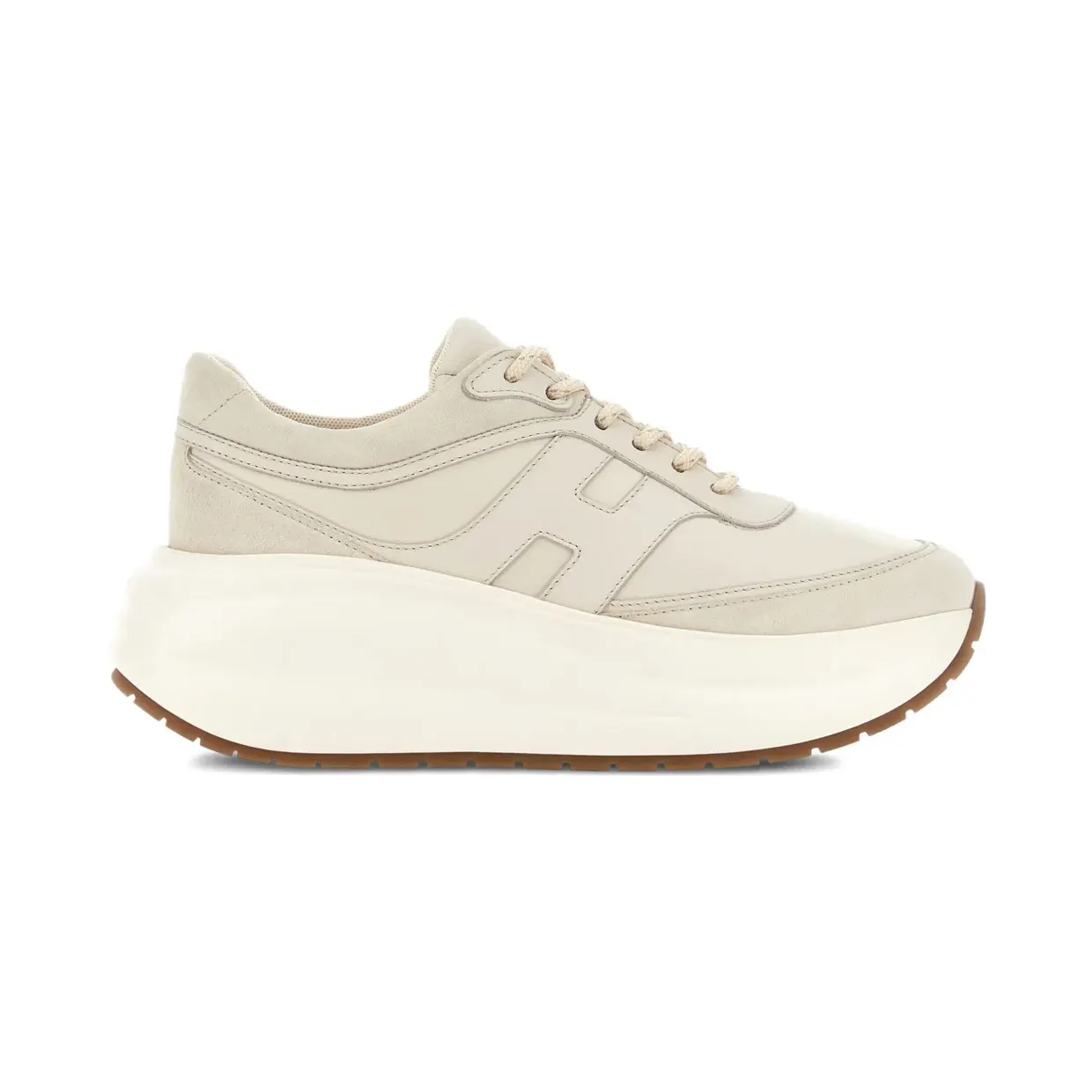 Hogan H696 chunky Runner sneakers – Beige (HXW6960FW10UOV)