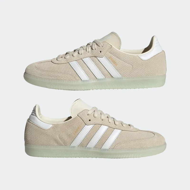 Adidas Samba OG Wonder White / Core White / Linen Green (HP7906)