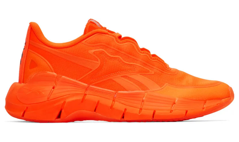 Reebok By Victoria Beckham Orange Zig Kinetica Sneakers (GY1568)
