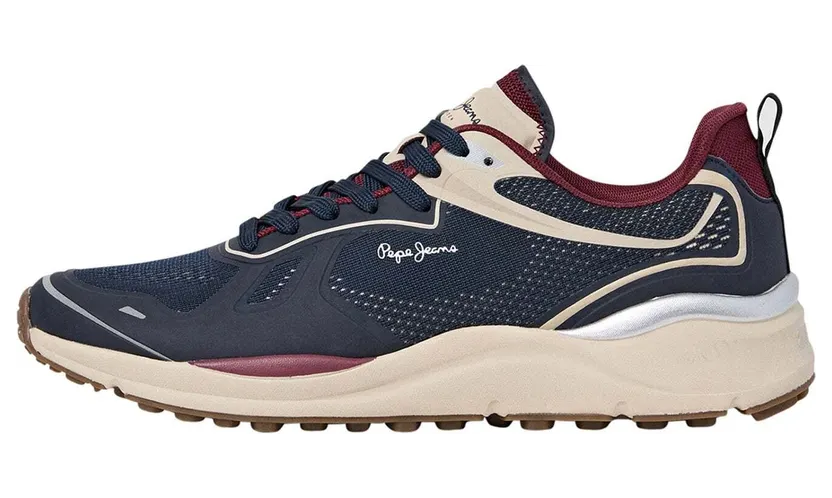 Pepe Jeans PèPè sneaker Crème / Navy / Bordeaux (PMS600014595)