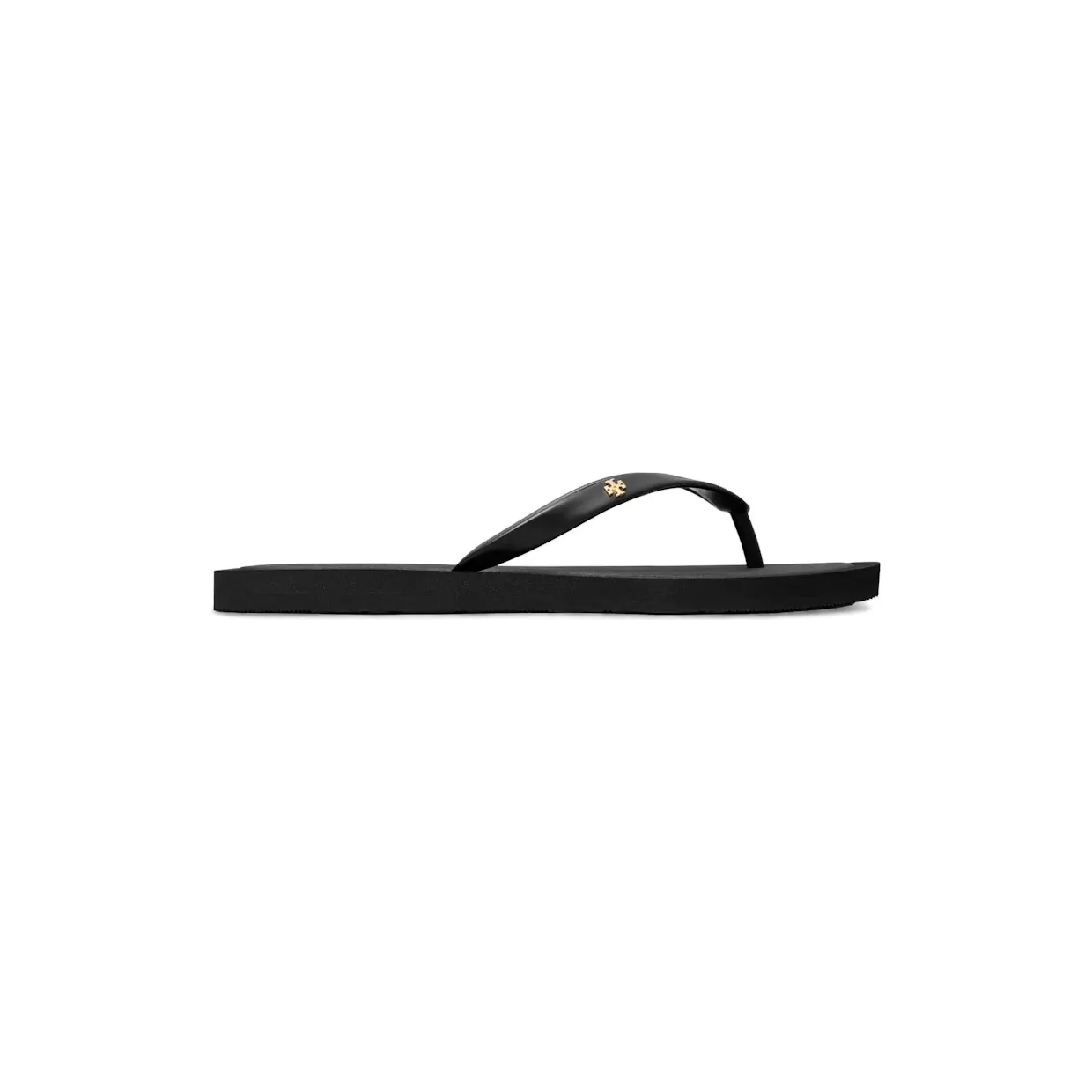 Tory Burch Kira Padded Flip Flop Perfect Black Gold (162307-013)