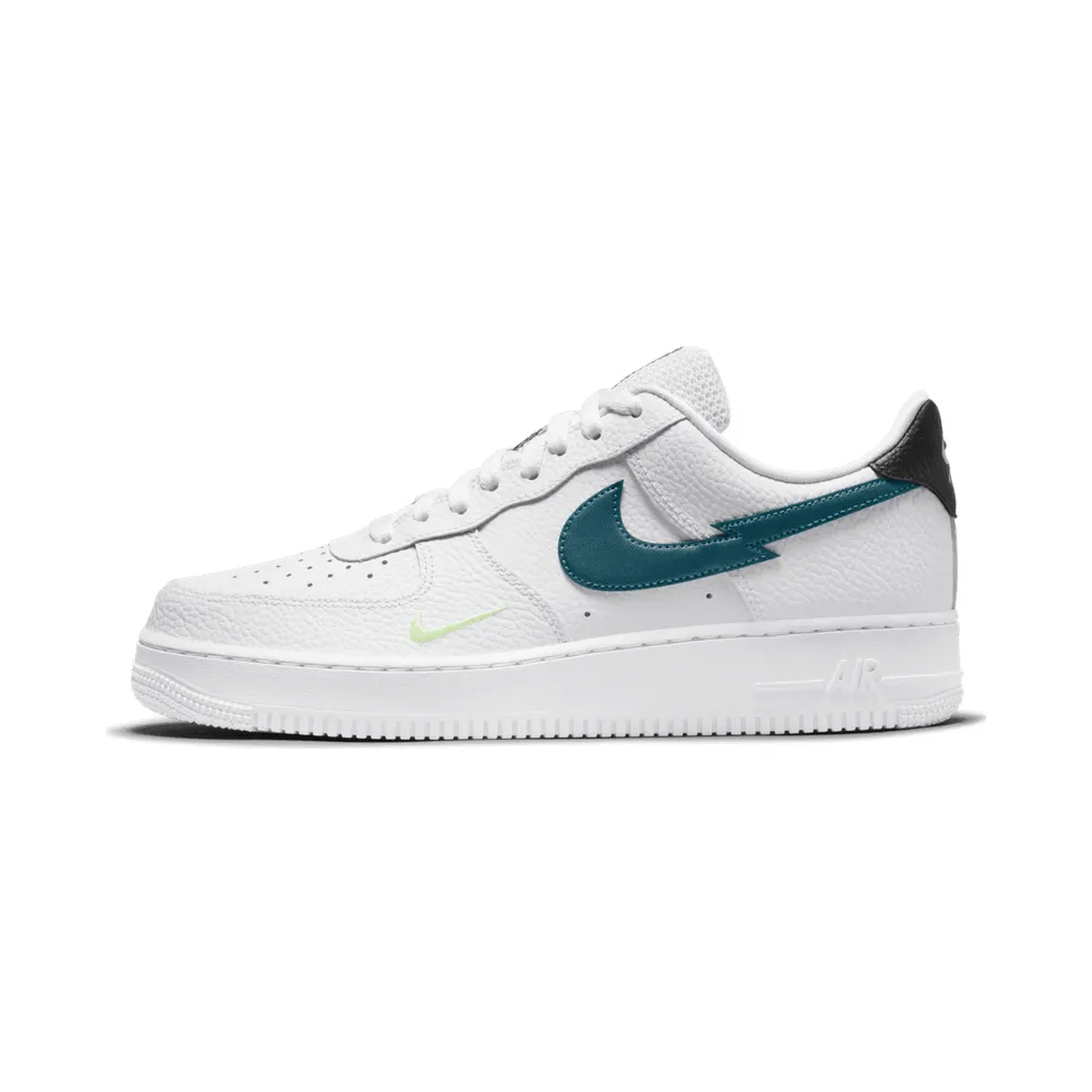 Nike Air Force 1 Low White – “White / Aquamarine-lime Glow-off Noir” (DJ6894-100)