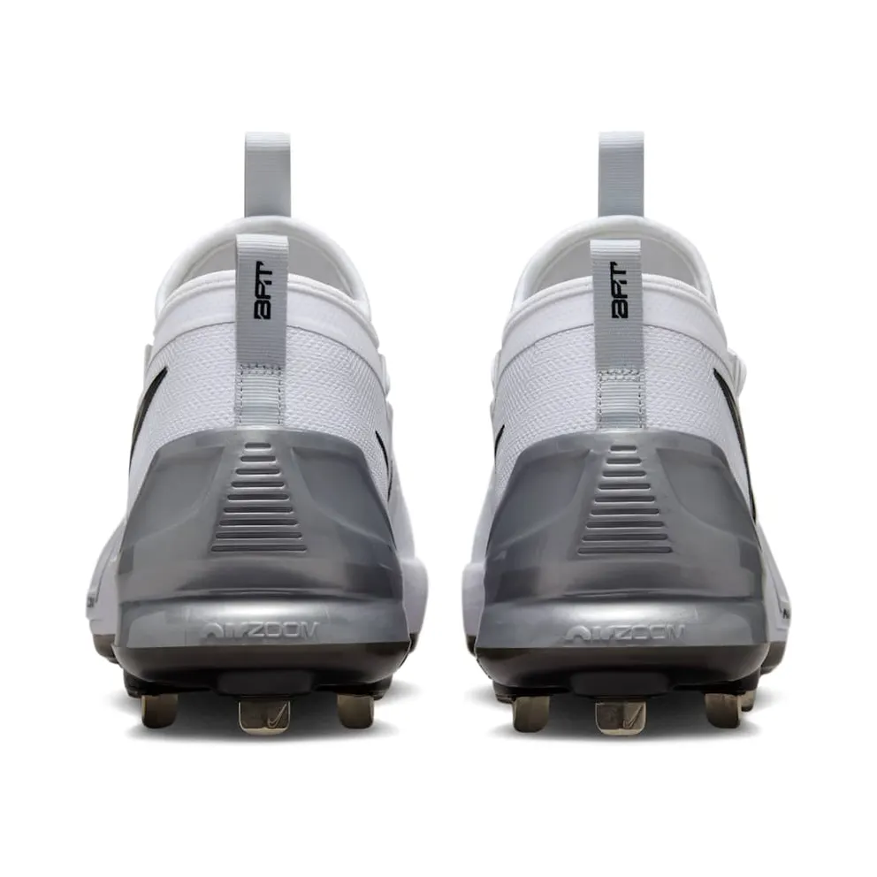 Nike Force Zoom Trout 9 Elite White Black Pure Platinum Metallic Silver (FB2906-102)