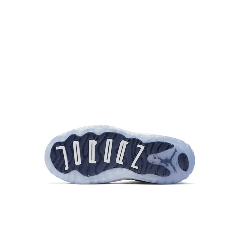 Jordan 11 Retro UNC Win Like 82 (Preschool) White/University Blue-Midnight Navy (378039-123)