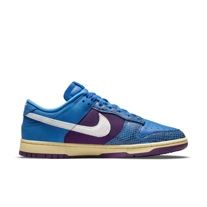Nike x Undefeated Dunk Low SP vs. AF1 (2021) – “Royal / Purple-white” (DH6508-400)