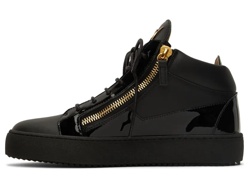 Giuseppe Zanotti Black Birel Vague May London Sneakers (RU00011-86441) (3)